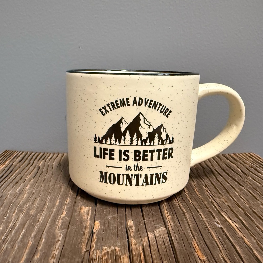 Adventure Mug “Life is Better in the Mountains” NEW